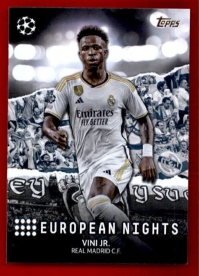 2023-24 Topps UEFA Club Competitions European Nights #EN25 Vini Jr.. - Image 1 of 2