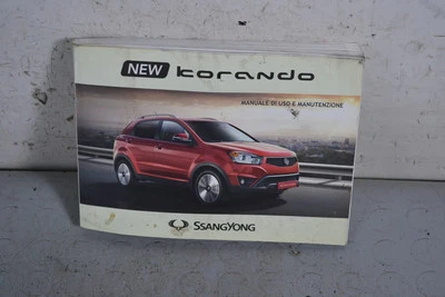 51321- Manuale Uso e Manutenzione SsangYong Korando dal 2010 al 2019 - Immagine 1 di 2