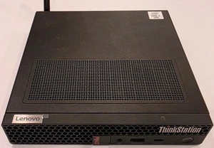 Lenovo ThinkStation P340 Tiny i7 32GB RAM 1Tb Nvme Wi-Fi NVIDIA Quadro P1000 - Picture 1 of 7