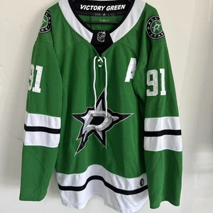 Camiseta deportiva para hombre Adidas Tyler Seguin Kelly verde Dallas Stars local talla 54 - Imagen 1 de 8