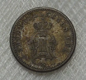 1898 NORWEGEN 10 ERZ SILBERMÜNZE SEHR SCHÖN - Bild 1 von 2