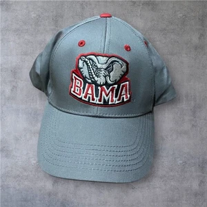 Fesselnde Kopfbedeckung Alabama Crimson Tide BAMA Kappe grau weinrot Herren Einheitsgröße - Bild 1 von 6