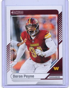 2024 Panini Donruss - Daron Payne #5 Washington Commanders - Picture 1 of 2