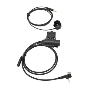 `Walkie Talkie Push-To-Talk-Anschluss U94 PTT-Adapter 2-Wege-Radio Handheld - Photo 1/23