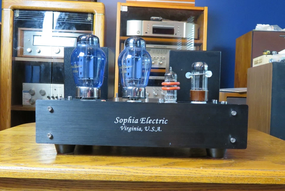 Sophia Electric KT88 Tubo Push-Pull Mono Amplificadores 2 Excelente Foto 1 de 4