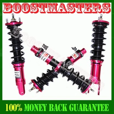 Kits de suspensión Red Coilover ajustables 92-00 Civic, 93-97 Del Sol, 94-01 Acura Integra Foto 1 de 3