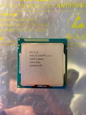 Intel Core i5-3470, 4 Cores, 3.2GHz (Turbo 3.6GHz), LGA 1155 CPU, Ivy Bridge - Image 1 of 2