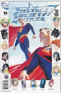 Justice Society of America #12 and #13 DC Comics 2008 Alex Ross Covers - Picture 1 of 4