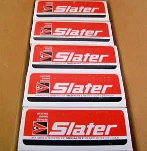 (50) Interruptor silencioso de doble polo Slater 702/702-G-BR marrón 15A 120-277V resistente - Imagen 1 de 8