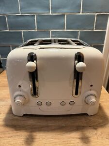 Dualit 46202 4 Slice Toaster - Canvas White USED WORKING COLLECT G62