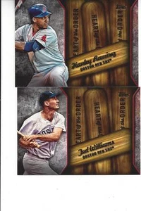 2015 Topps Series 2 Heart Of The Order Ted Williams Boston Red Sox HOR-1 READ!!! - Picture 1 of 1