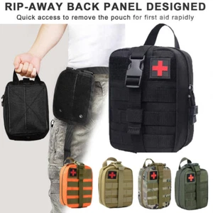 Tactical First Aid Pouch Responder EMS Emergency Medical Trauma Bag Empty Bag - Picture 1 of 13