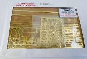 White Ensign Models 1/350 Photo Etch for BB-55/BB-56 USS North Carolina. NEW