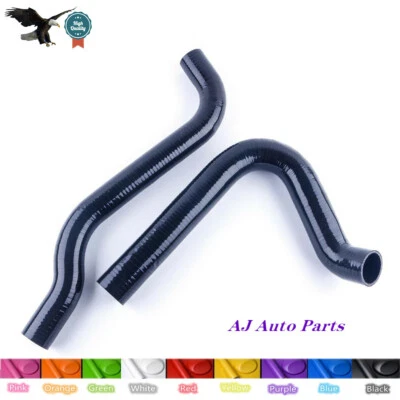 Fit 1967-1972 CHEVY Chevrolet C/K SERIES C10 PICKUP Silicone Cooling Hose Black - Изображение 1 из 4