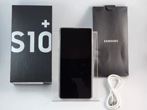 Samsung Galaxy S10+ Smartphone SM-975F 128GB 8GB RAM Unlocked - White - Picture 1 of 14