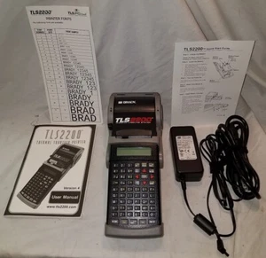 BRADY TLS2200 THERMAL LABELING SYSTEM No battery Used - Picture 1 of 11