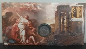 Castigo de NIOBE por APOLO y ATENEA 🅰️ Grecia FDC 2001 🅰️Grecia - Imagen 1 de 4