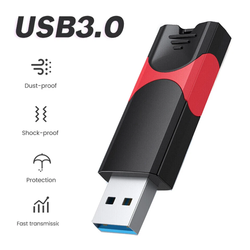 KOOTION 64GB USB 3.0 Flash Drive USB Memory Stick High Speed Retractable USB Thumb Drive
