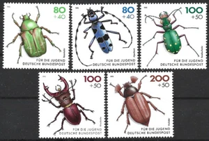 Germany 1993 Beetles. Insects. Set of 5 Sc# B745-749 MNH OG - Picture 1 of 1