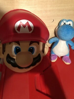 Mario Mask Super Mario Brother Nintendo Video Game Cosplay Halloween Yoshi Plush - Image 1 of 4