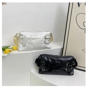 Large Capacity PU Crossbody Bag Sweet Lady Handbags Outdoor - Picture 1 of 16
