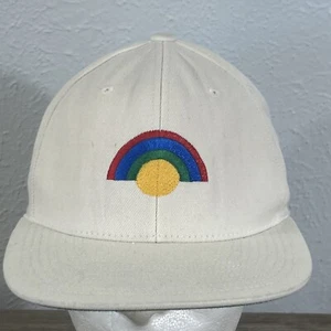 Kukui Pokemon Hat Embroidered Rainbow White Vintage Lids Adjustable Snapback - Picture 1 of 9