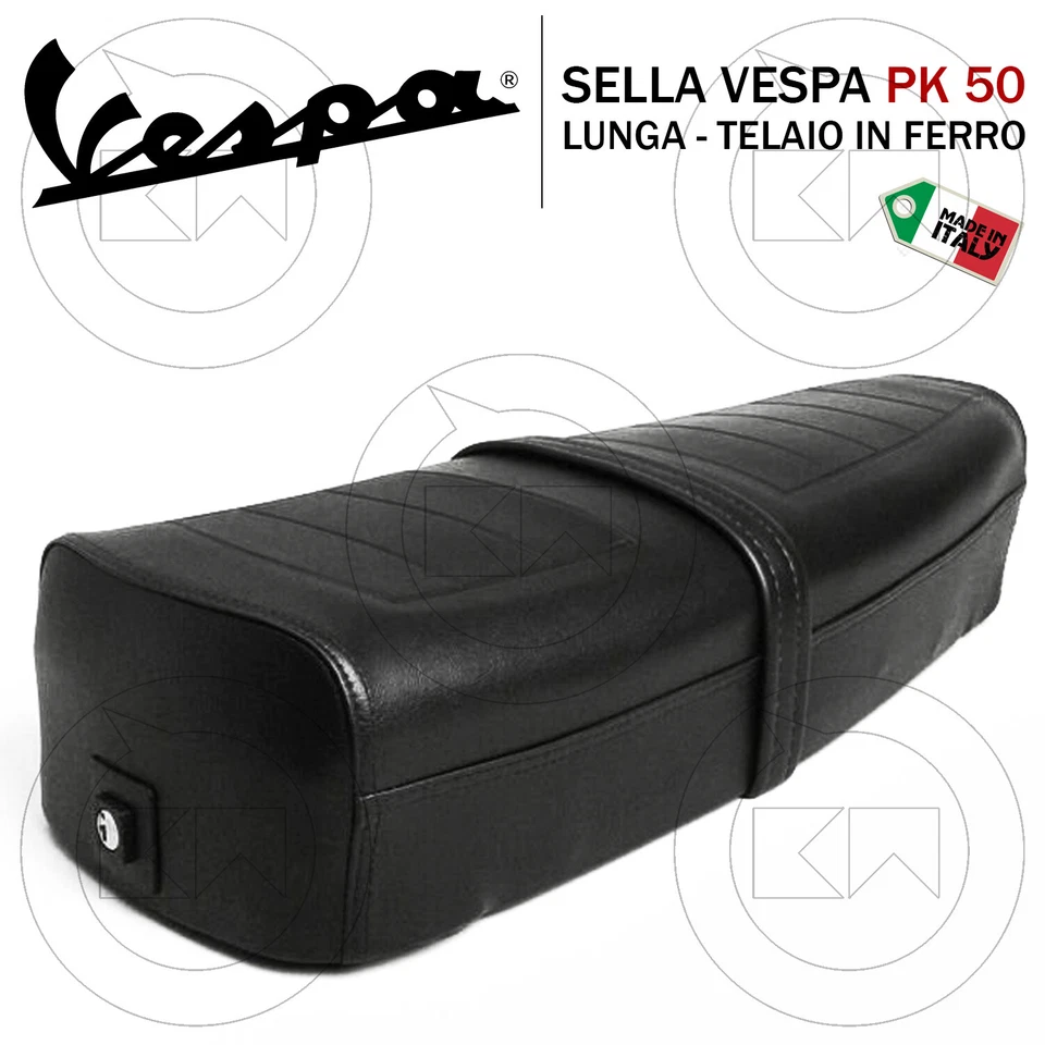 DIEFFE P0090 Sella con Carena per Vespa XL 50/125 - Nera