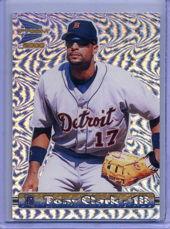 TONY CLARK 2000 Pacific Prism SLIDER - 1 DE 448 HECHO -- TIGRES Foto 1 de 1