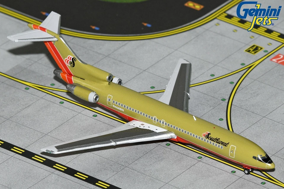 Southwest Airlines Boeing 727-200 Gemini Jets GJSWA2216 Scale 1:400 IN STOCK - Image 1 of 1