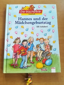 DER BÜCHERBÄR HANNES und der MÄDCHENGEBURTSTAG   ab.7/8 Jahren - Picture 1 of 3