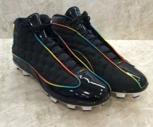 NIB SoleFly x Jordan Retro 13 XIII MCS Baseball Cleat Marlins Sz 15 BQ3193-001 - Picture 1 of 11