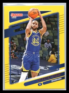 Baloncesto Donruss 2021-22 Yellow Flood Stephen Curry #68 Golden State Warriors - Imagen 1 de 2