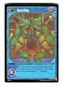 2004 Teenage Mutant ninja Turtles Trading Card Game Sparring #01010 - Picture 1 of 4