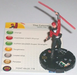 THE CORONEL #053 #53 Avengers Marvel HeroClix Súper Raro SR - Imagen 1 de 2