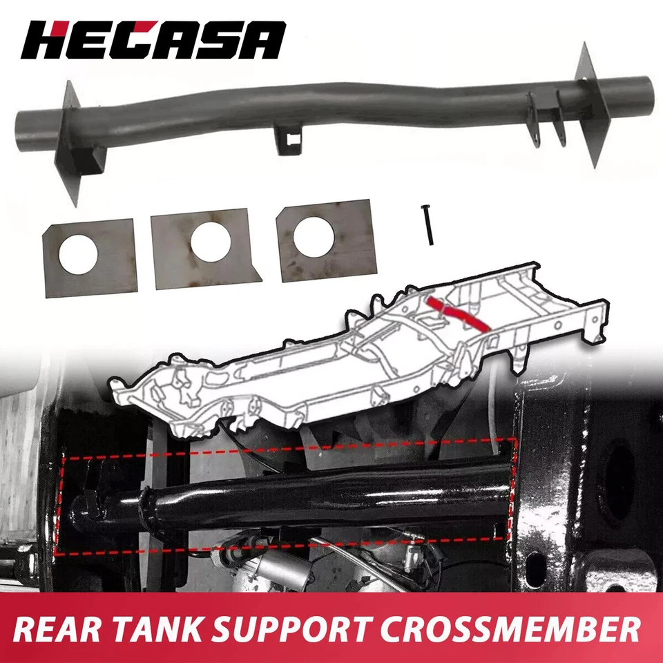 For Chevy Silverado/GMC Sierra 1500/2500 99-10 Rear Tank Support Bar Crossmember Foto 1 de 4