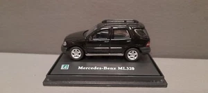 Mercedes Benz ML320 Black Diecast 1:72 Scale Display Stand Case Gift Idea  - Picture 1 of 14