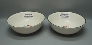 Pfaltzgraff SNOW VILLAGE Coupe Suppen-Müslischalen im 2er-Set verkauft - Bild 1 von 3