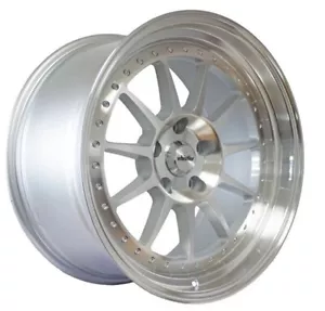 17x9 +25 Whistler SK11 5x114.3 Full Machined Silver Wheels (Set of 4) - Picture 1 of 2