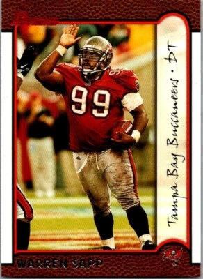1999 Bowman - Warren Sapp #29 - Image 1 of 2