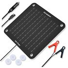  10W Solar Car Battery Charger Maintainer 12V Waterproof Solar 10W Solar Panel