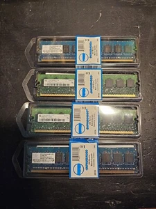 Lot of 4 512MB 1RX8 PC2-4200U-444-11-A1 Mixed Brand - Picture 1 of 4