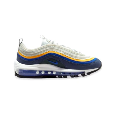 Nike Air Max 97 (GS) Blanco Azul Láser Naranja 921522-115 Talla 3Y-7Y Totalmente Nuevas Foto 1 de 4
