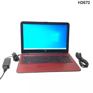Hp Pavilion TPN-C126 Laptop AMD A6-6310 6GB RAM 500GB HDD Win 10 Home H2672 - Picture 1 of 16