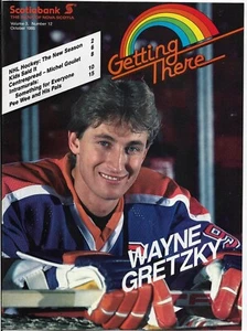 Getting There Magazine October 1985 - Scotiabank - Wayne Gretzky - Picture 1 of 1