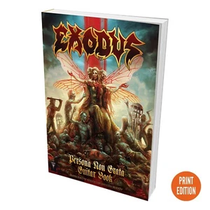 Exodus "Persona Non Grata Guitar Book" Official Tab Book Slayer Metallica Neu! - Bild 1 von 3