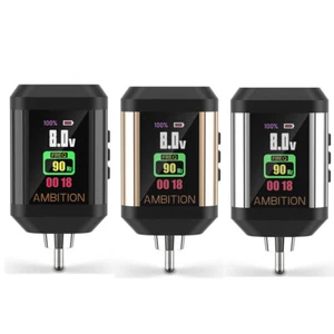 Paquete de baterías de fuente de alimentación inalámbrica para tatuaje RCA para pluma de máquina de tatuaje 2200 mAh LED - Imagen 1 de 17