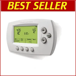 LED Display Wi-Fi Thermostat – Programmable and Voice-Enabled for Home Comfort - Picture 1 of 3