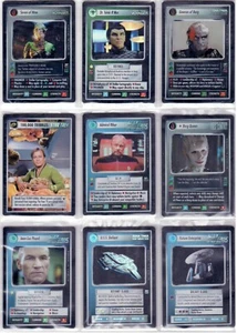 Star Trek CCG Reflections Box/Case/Ultra Foil Rare's, Single Card Sale! - Picture 1 of 9