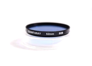 QUANTARAY 52MM 80B CAMERA LENS FILTER (MINT) - Picture 1 of 2