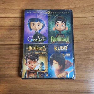 DVD The Ultimate Laika Collection Nuevo - Coraline/ParaNorman/Boxtrolls/Kubo - Imagen 1 de 3